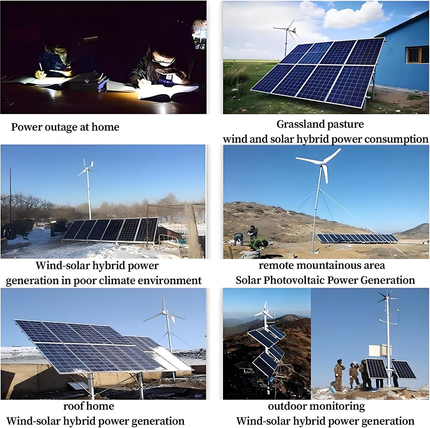 16000W Wind and Solar Charge Controller,Off Grid with Unloader Hybrid Wind Solar Controller,with LCD Display and Mppt Charge Controller,for Home, Boat, Street Light 24V