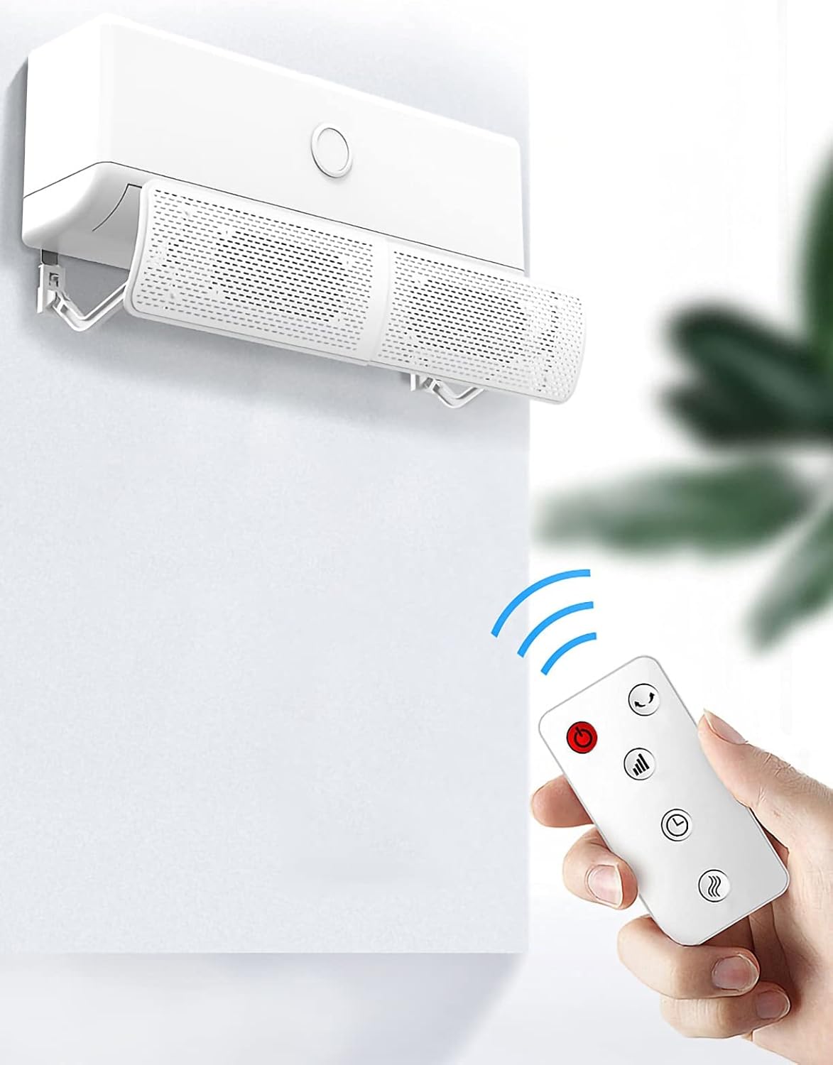 Air conditioning deflector Wall-mounted Air Conditioner Windshield, Under-hanging Air Conditioner Without Filter, Wind Direction Deflector, Anti-straight Blowing, Uniform Air Guide