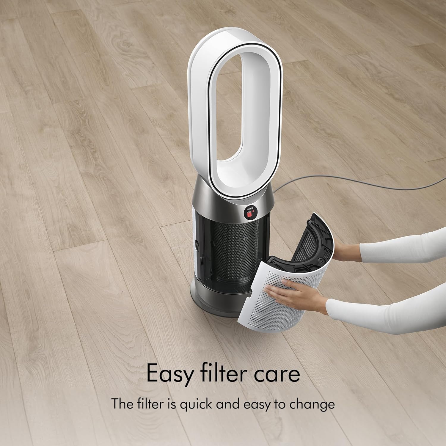 Dyson Purifier Hot+Cool Gen1 HP10 - HEPA Air Purifier, Fan & Heater, 350° oscillation, 10 levels, bladeless (White)