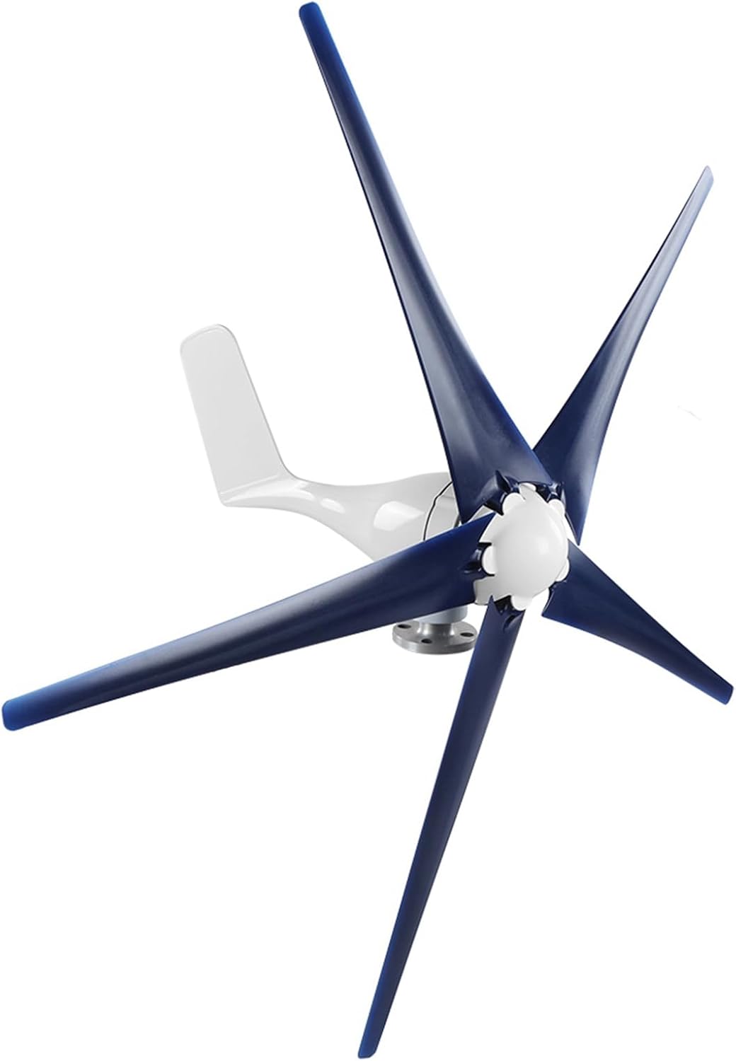 5 Wind Turbines Kit 1200W Wind Generator Kit Wind Turbines Generator Kit 5 Small Windmill Generator Industrial Supplies Science Kits (12V)(Blue,48V)