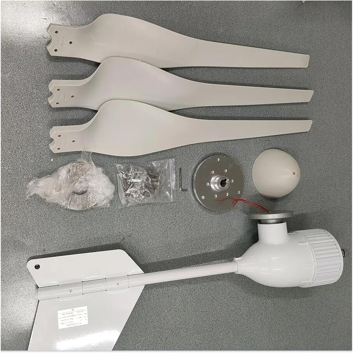 Wind Turbines, 1500w 24V 48V Wind Turbine Power Generator Gasoline Portable Generator for Home RV, Home, Windmill Generator(24V)