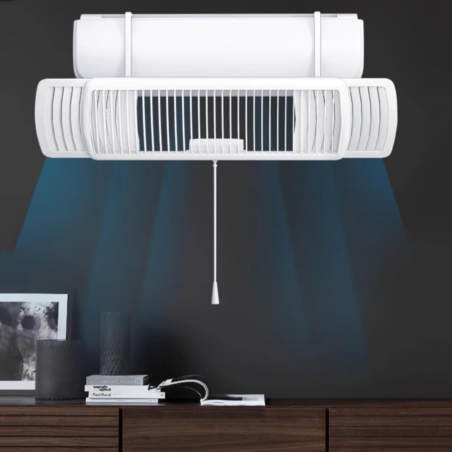 Adjustable and Universal Air Conditioner Deflector, Air Conditioning Windshield for Wall Air Conditioning, No Installation