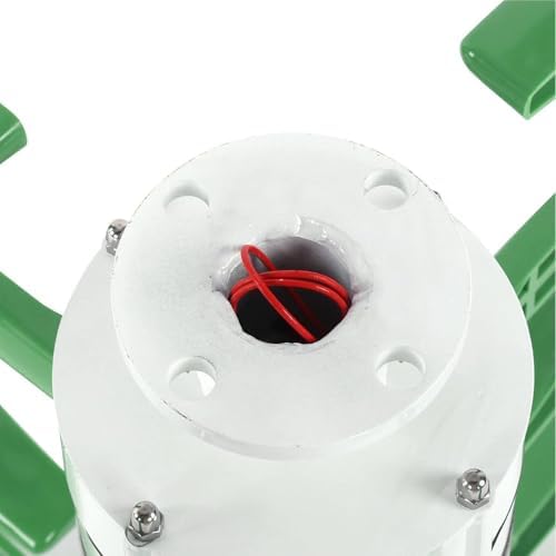 1000W Vertical Axis Wind Turbine Generator - Magnetic Levitation, 12V/24V for Home & Boat, Compact, Efficient Renewable Energy Solution, Quiet, White Finish, Eco-Friendly Power Generation