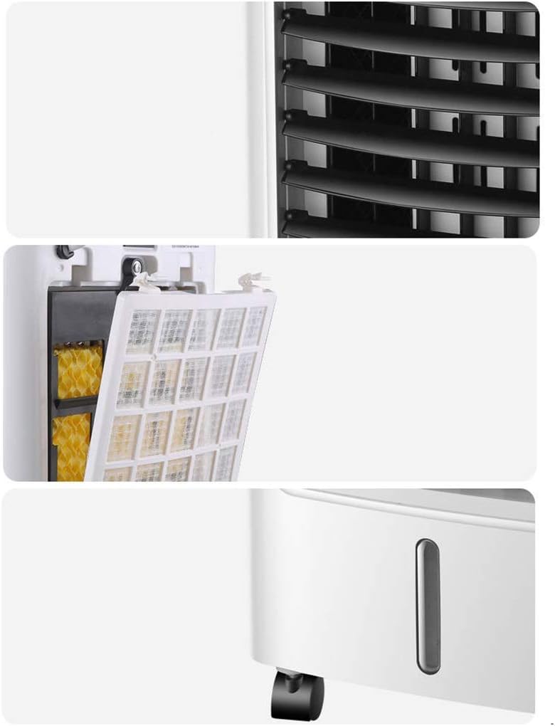 Portable Air Conditioner Fan Portable Cooling Fan Single Cold Type With Remote Control Electric Fan Home Small Vertical Air Cooler Dormitory Silent Cooling Air Conditioning Fan 60cm* 26cm* 28cm