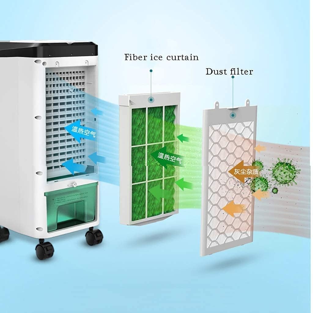 Air Cooler for Home Office Portable Air Conditioner, Cooling Quiet Mobile Powerful Enough For Whole House Or Office With Dehumidifier Function Reliable Aircon To Keep You Cool