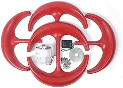 1000W Vertical Wind Turbine Generator, 5 Blades, 12V/24V, MPPT Charge Controller, Low Noise, Efficient Start-Up Speed, Ideal for Home Renewable Energy