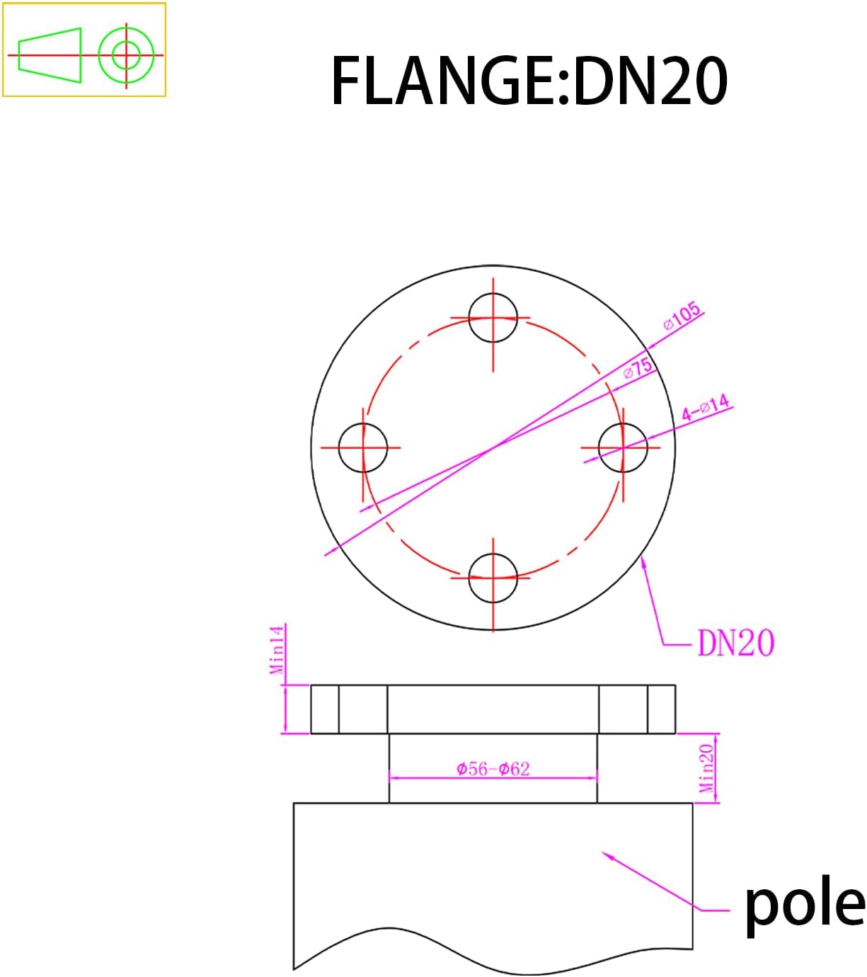 500W 24V Vertical Wind Turbine Generator Kit - 4-Blade Design with Controller & 4-Hole Flange, Perfect for RVs, Cabins, Streetlights - Durable Blue, White, Red Finishes