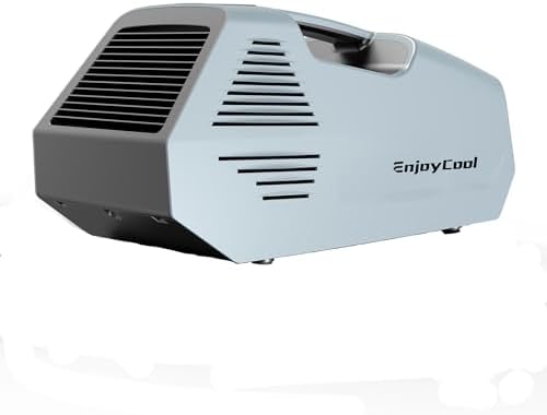 Tent Air Conditioner Portable air conditioners Idea for RV Van Life Camping Outdoor/Rvs/Fishing or Pet Air Conditioners Portable Portable Air Conditioners needed 222W Low Power blue