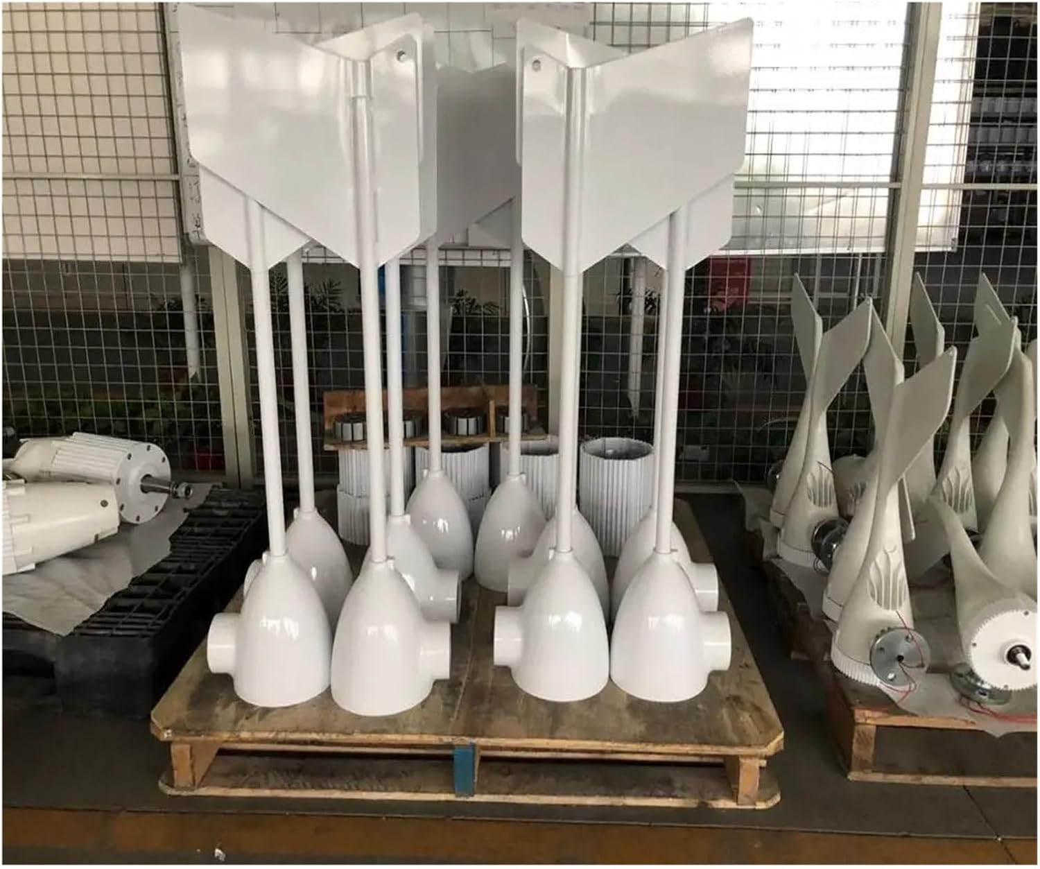 Wind Turbines, Wind nerator 800w 12v 24v 48v Wind Turbine with 3/5 Blade 2m/s Low Wind Speed Starting Wind Turbines(5 Blades,48V)
