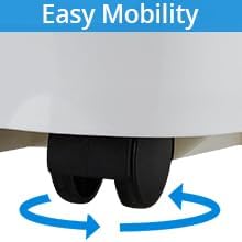 Garvee 12000 BTU Portable Air Conditioner - Remote Control, 3 in-1 Cooler, Dehumidifier & Fan, Mobile with Rolling Wheels, and Easy Installation Kit