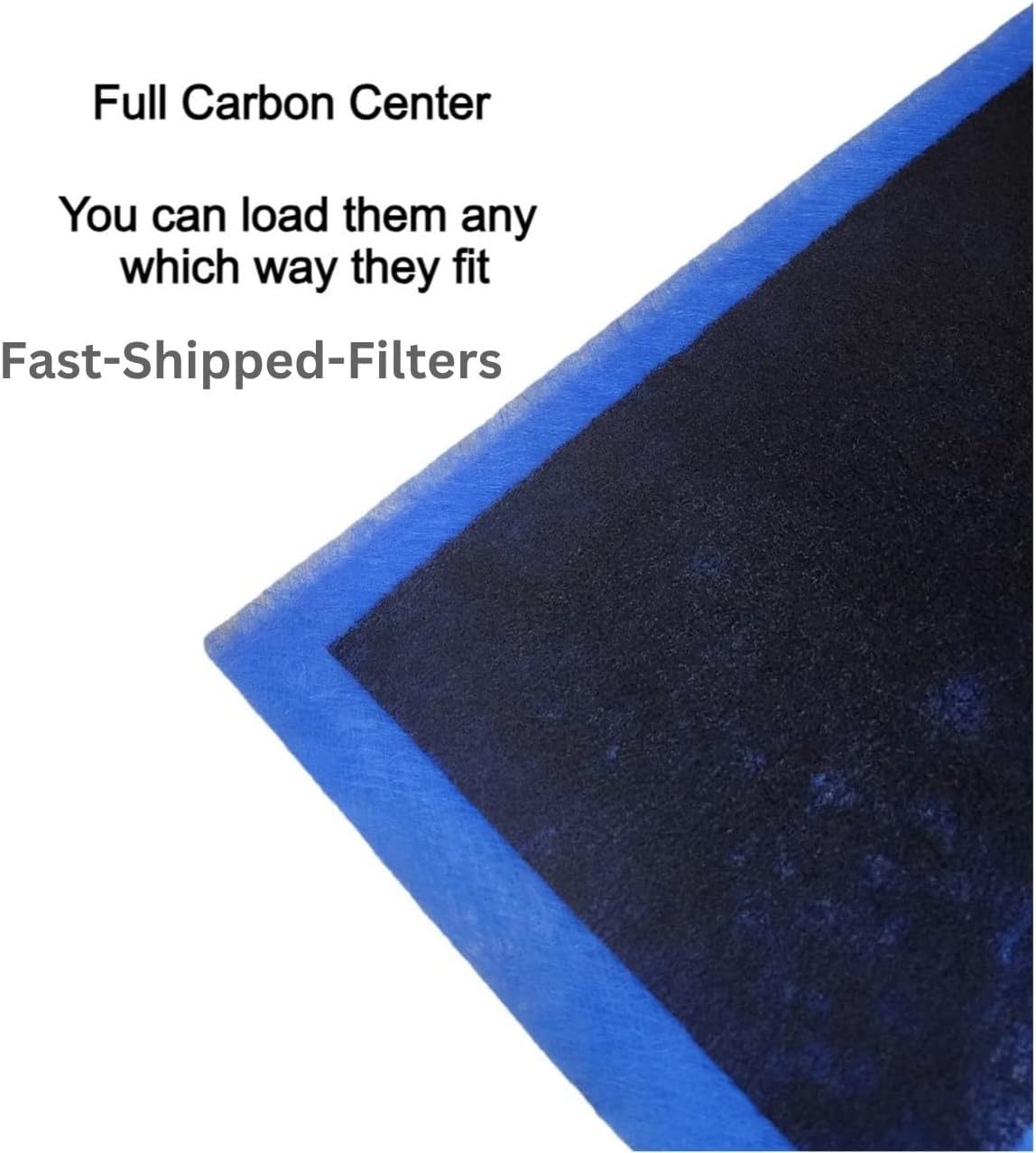 Fast-Shipped-Filters 3 Pack 14x25 Replacement Filter Pads Compatible with Dynamic Air Cleaner 14x25 Refill Blue