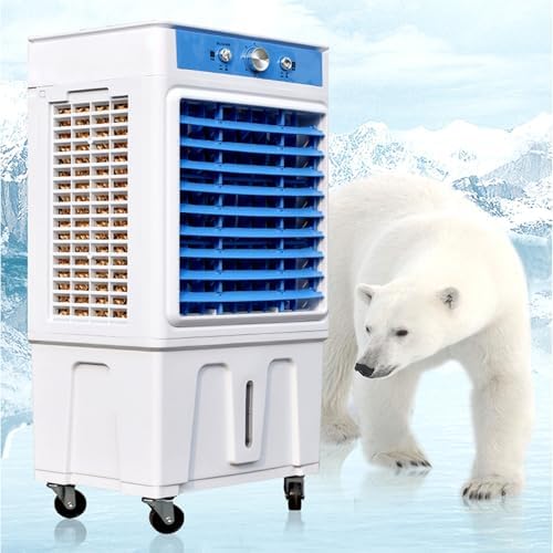 Portable Air Conditioners, Swamp Cooling Fan, 2 Modes, 3 Speeds, Fans That Blow Cold Air for Room, Bedroom, Indoor, Office(Large)