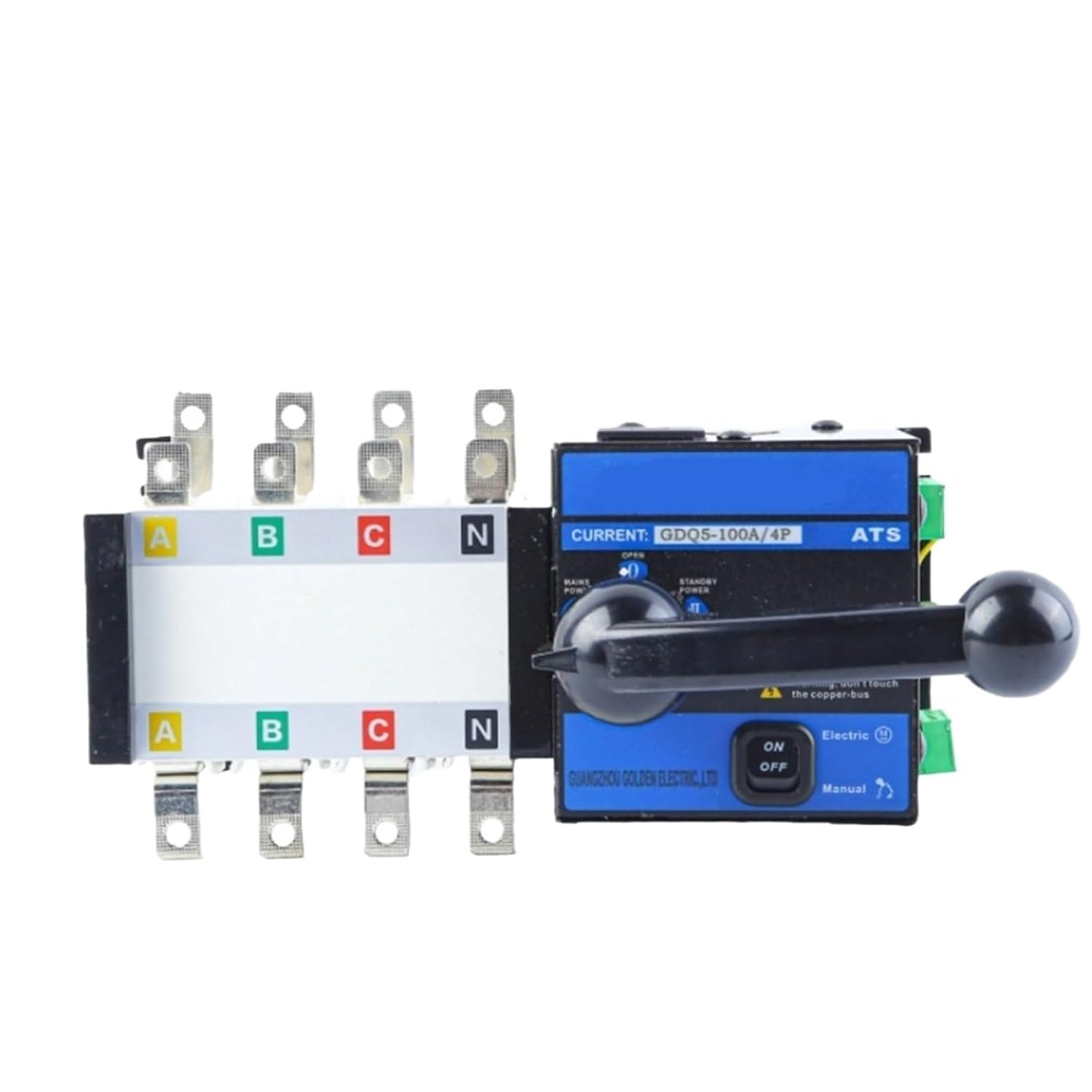 Golden 400A ATS 4P Generator Spare Parts Engine Accessories Electronics Automatic Transfer Switch Replace