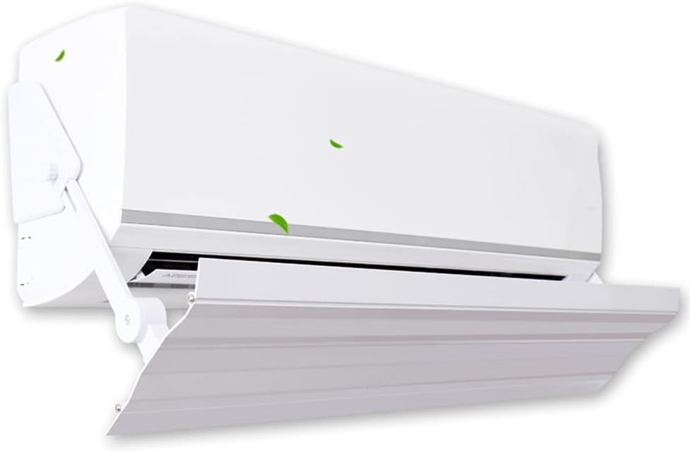 Single-Wing Air Conditioner Wind Deflector, On-Hook Air Conditioner Wind Deflector Multi-Angle Freely Adjustable Wind Deflector