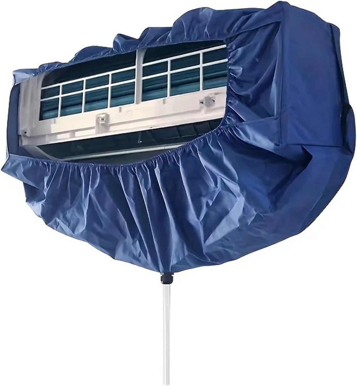 Air Conditioning Cleaning Cover: Thickened Dust Water Bag With Support Plate Cleaner Set For 9000~36000BTU Hanging AC(7pcs 120cm 47.2in)