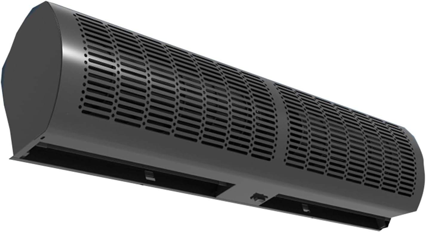 23-inch, 35-inch, 39-inch Black Commercial Thin Door Air Curtain Machine, High-Efficiency Energy-Saving Natural Wind(100cm(39.3inch))