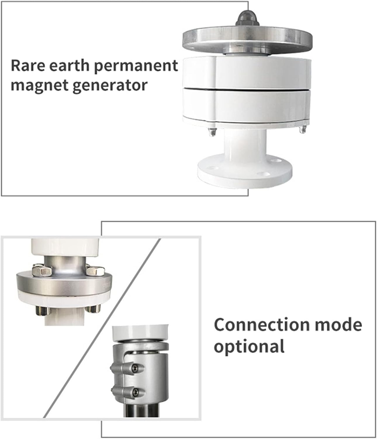 3000W 1.8M/S Wind Turbine Generators Kit, 3 Phase AC Lantern Wind Turbine Generator, 5-Blade 12V 24V 48V 220V with Controller, Suit for Home, Camping & Boat Use,24v
