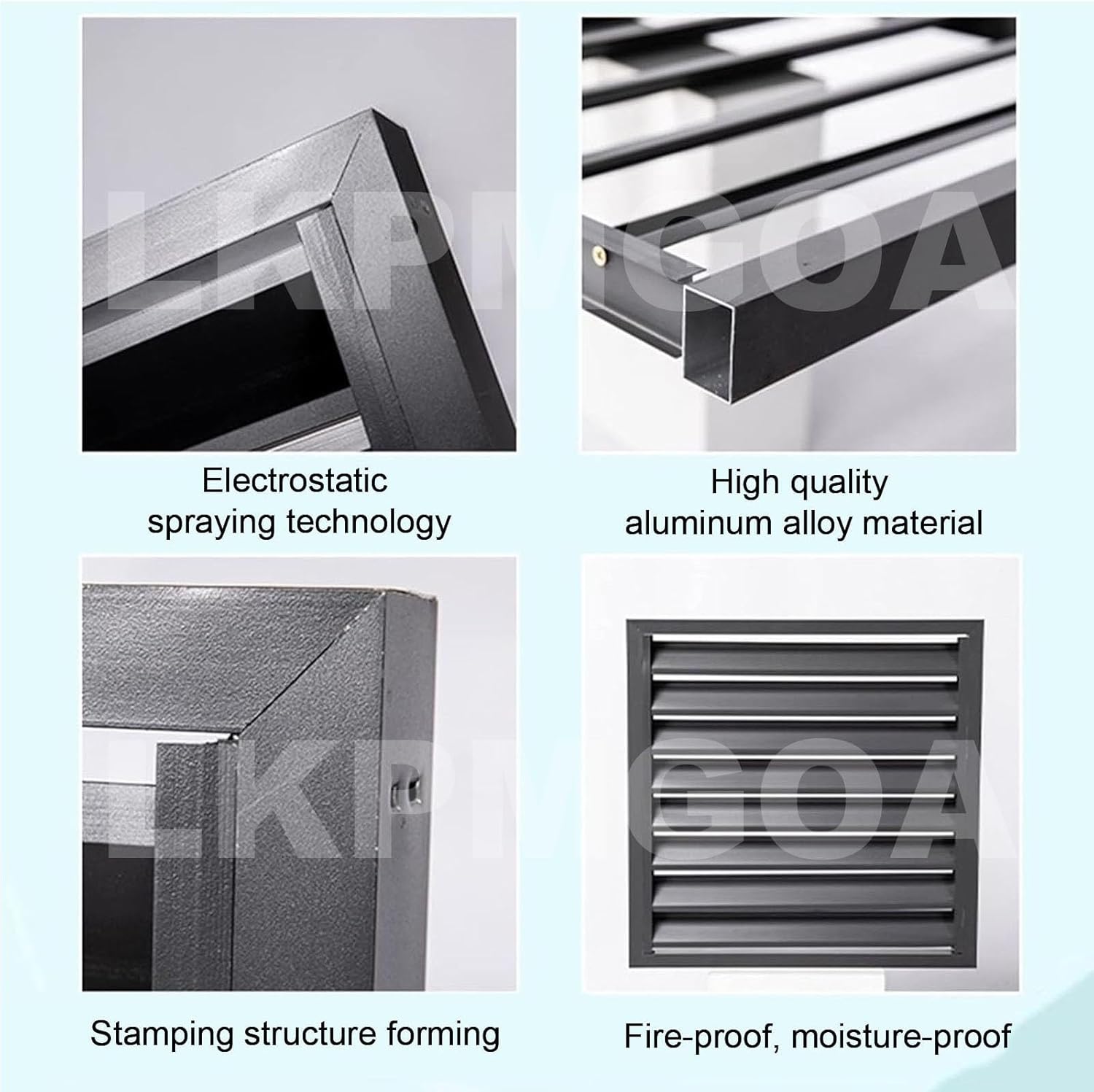 Aluminum Ac Unit Covers Outdoor, Fence Panels for Air Conditioners Trash Bins, Anti Theft, Noise Reduction, Adapt to All Weather(Brown,2 3P)