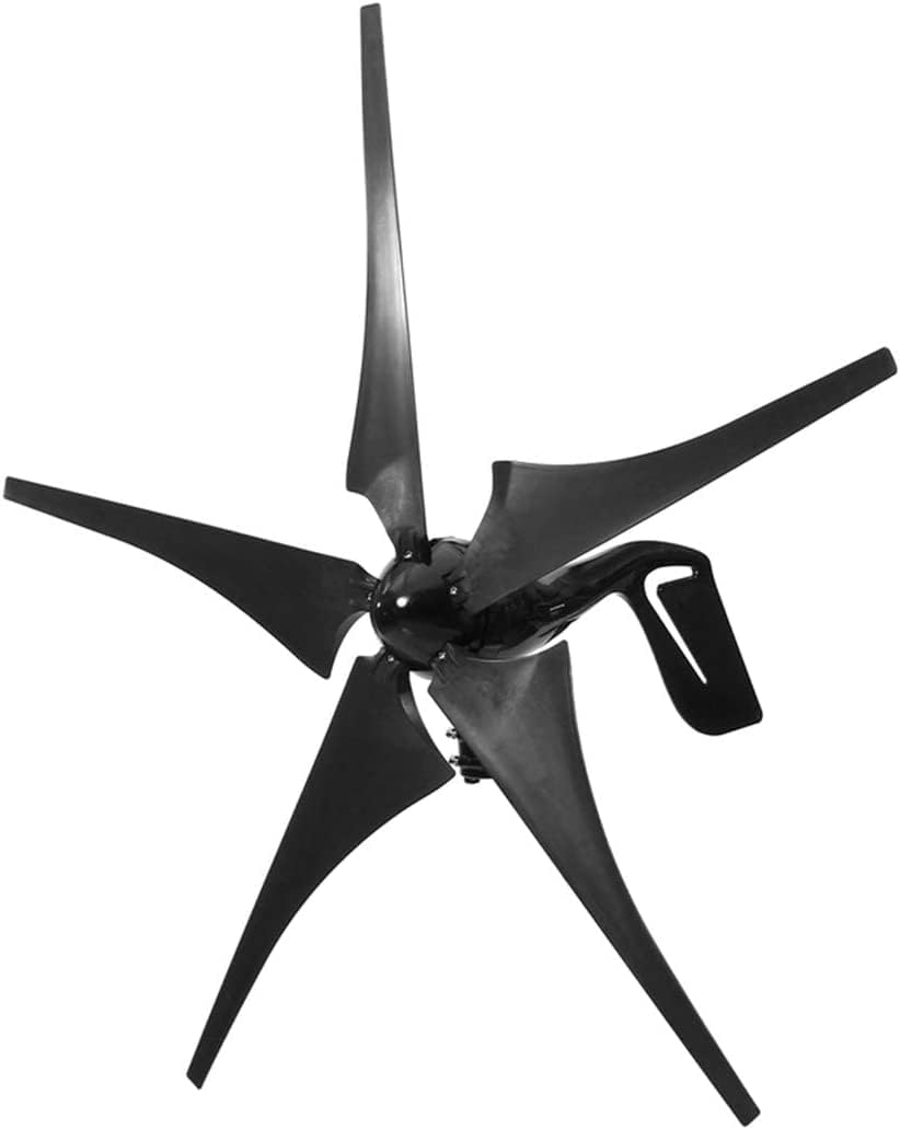 LiuSj JUnSt 3000W Horizontal Wind Generator, 5 Blades Wind Turbines with Charge Controller Suitable for Home Gardens, Boats, Outdoors,48v