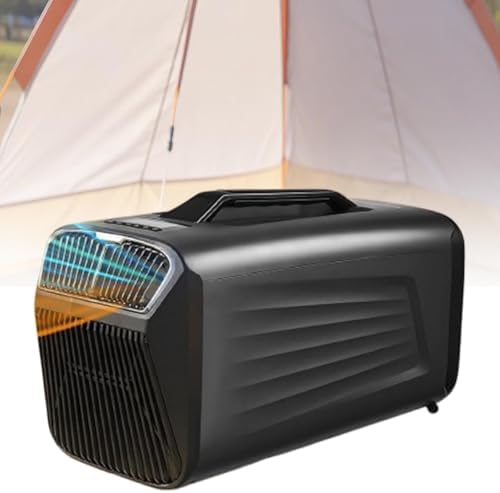 Portable Air Conditioner-Cooling&Heating(5400btu/5600btu),Mini Air Conditioner with Remote Control,4 Modes,Applicable Area 8-10㎡,for Camping Outdoor&Indoor,Rv,Truck,Van and Car,Black