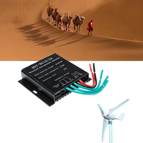 12V 24V 48V 16A Solar Wind Hybrid MPPT Charge Controller, 300W-10000W Regulator, Efficient PWM Wind Solar Charger for Renewable Energy Systems