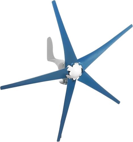 48V 5000W Wind Turbine Generator Kit – 5-Blade Windmill with Advanced Wind Controller for Eco-Friendly Energy Production and Off-Grid Power Solutions