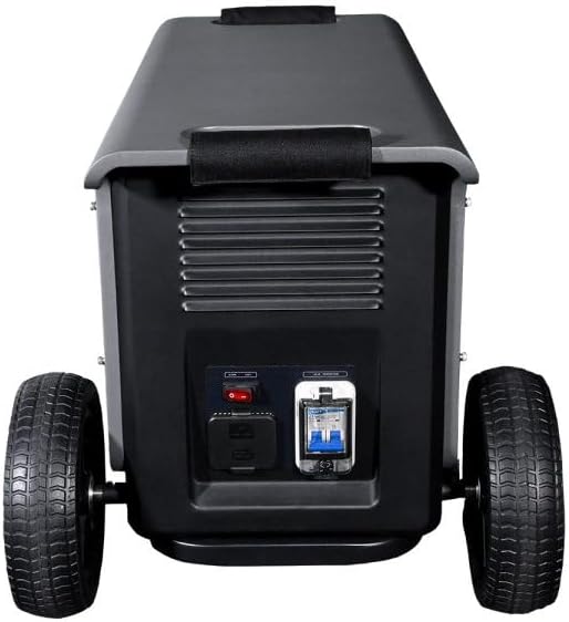 Portable Solar Generator 3.1 kWh 30 Amp Output Lithium Battery | Solar & Grid Inputs