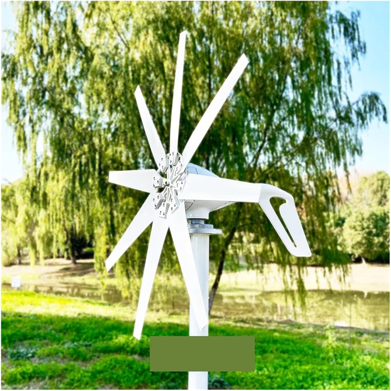 Wind Turbines, 3KW Wind Energy nerator for Home 3000W 12V 24V 48V Free Power Turbine Horizontal Windmill(12V)