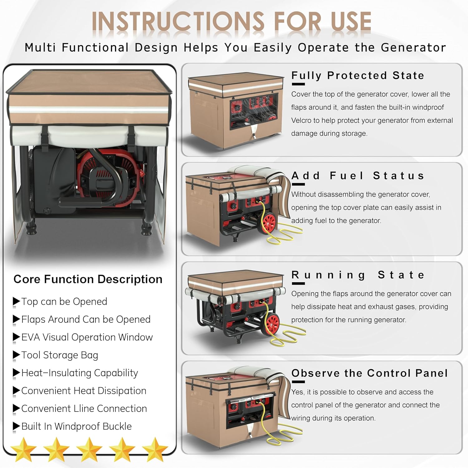 Generator Covers While Running, 38