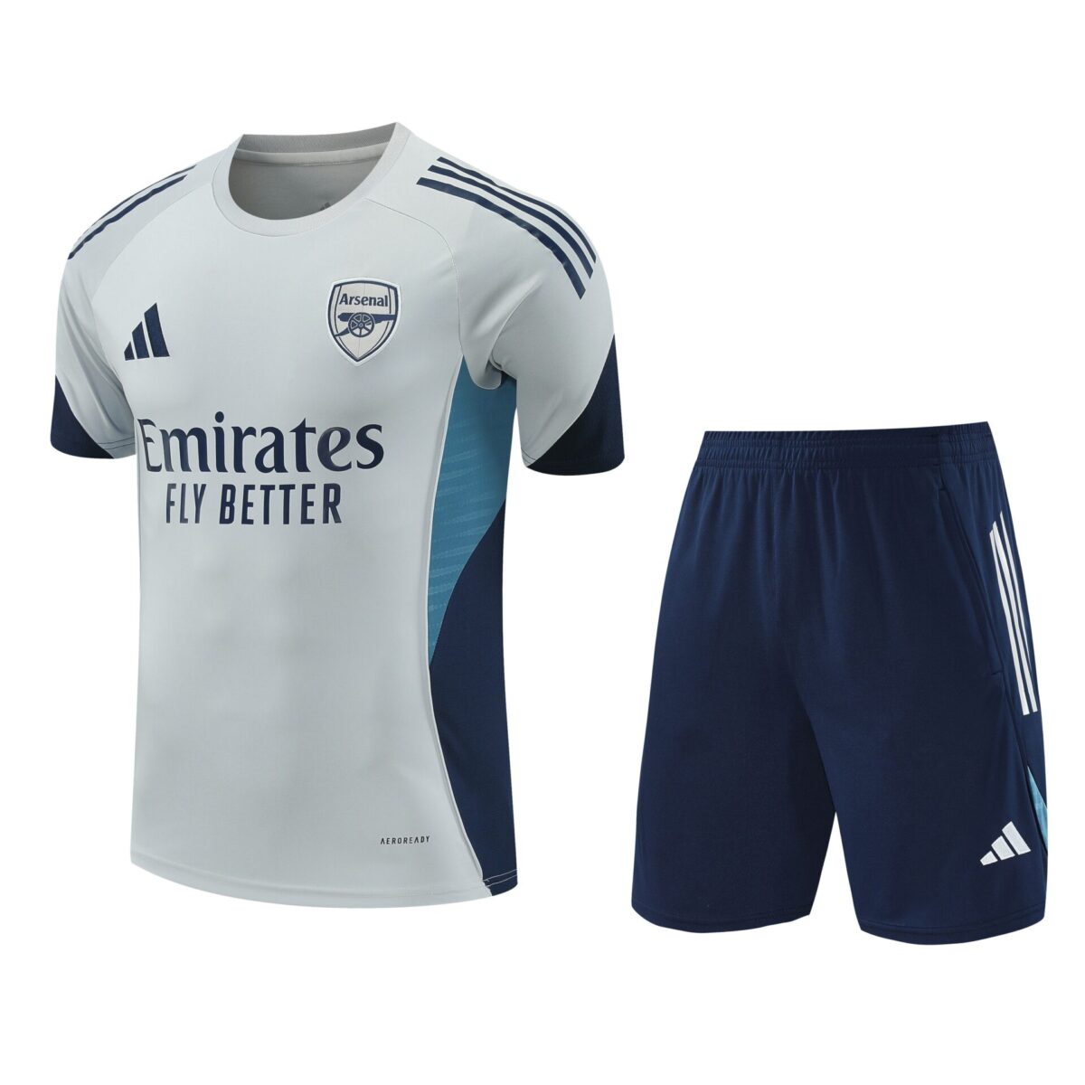 Conjunto de calentamiento Arsenal blanco - NewNow