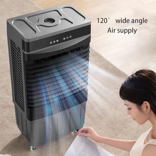 Portable Air Conditioners, 3-in-1 AC Unit with Water Tank and 12Hrs Timer, Evaporative Air Cooler for Room Factory Office(49 * 34 * 100cm)