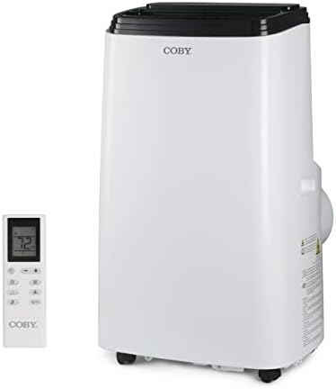 Coby CBPAC815 3-in-1 AC Unit, Dehumidifier & Fan, 12,000 Portable-air-conditioners, 12000 BTU, White