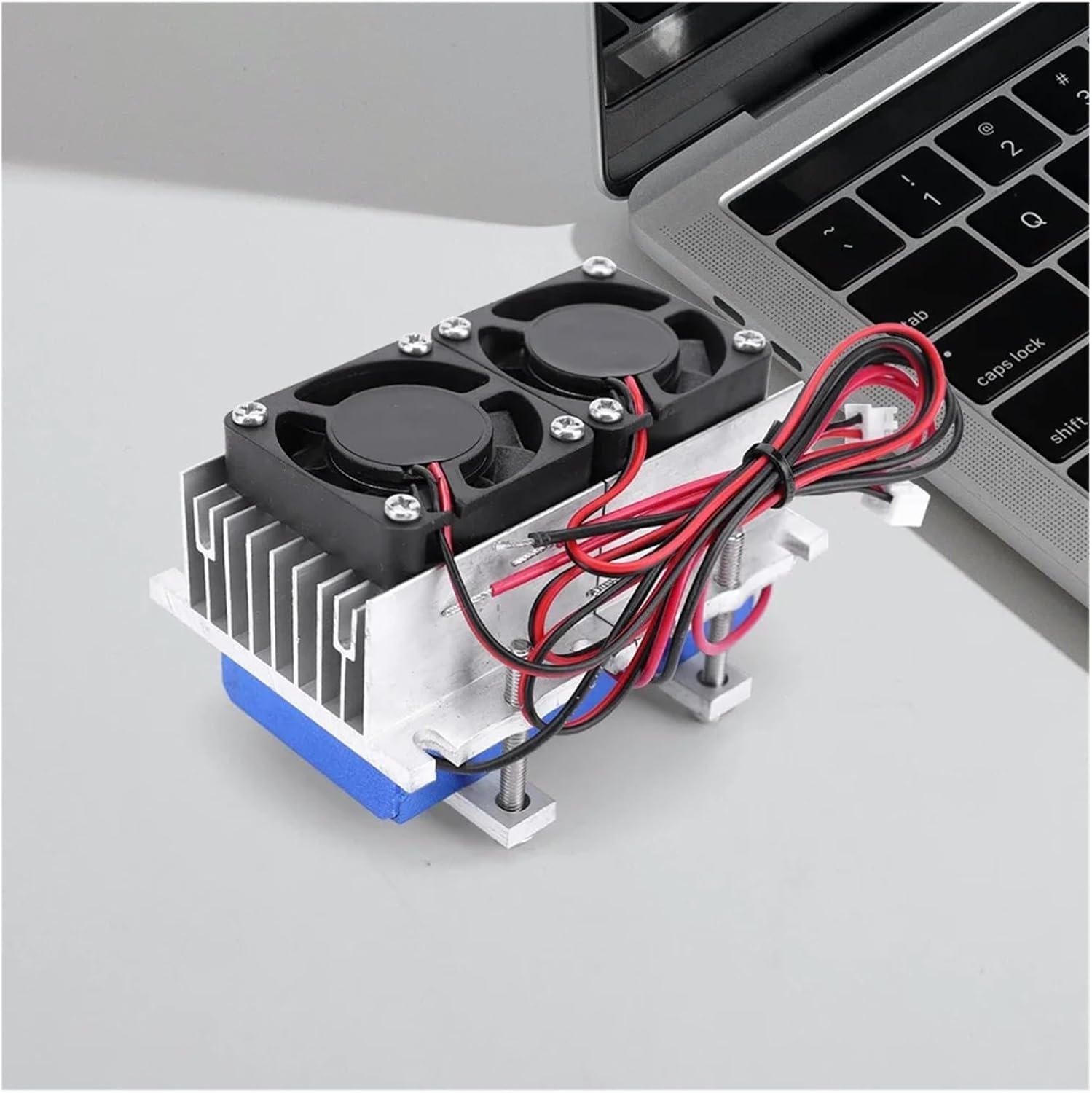 144W 15A DIY Air Conditioner Kit DC 12V Thermoelectric Refrigeration Cooler Semiconductor Aluminum Lucky
