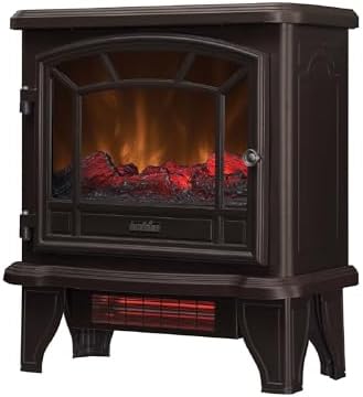 duraflame® Infrared Quartz Electric Fireplace Stove Heater, Bronze