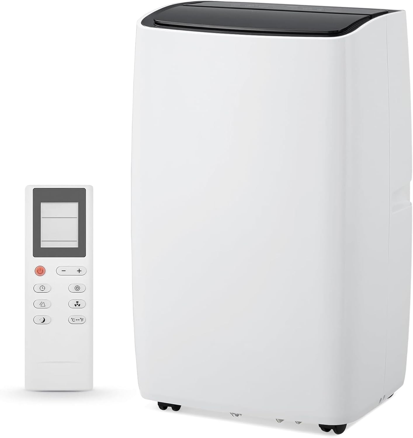 12,000 BTU Portable Air Conditioner for 550 Sq Ft 3-In-1 AC Unit with Cooling/Dehumidifier/Fan Modes, Remote Control, 24H Timer & Installation Kit for Home/Office/Dorm