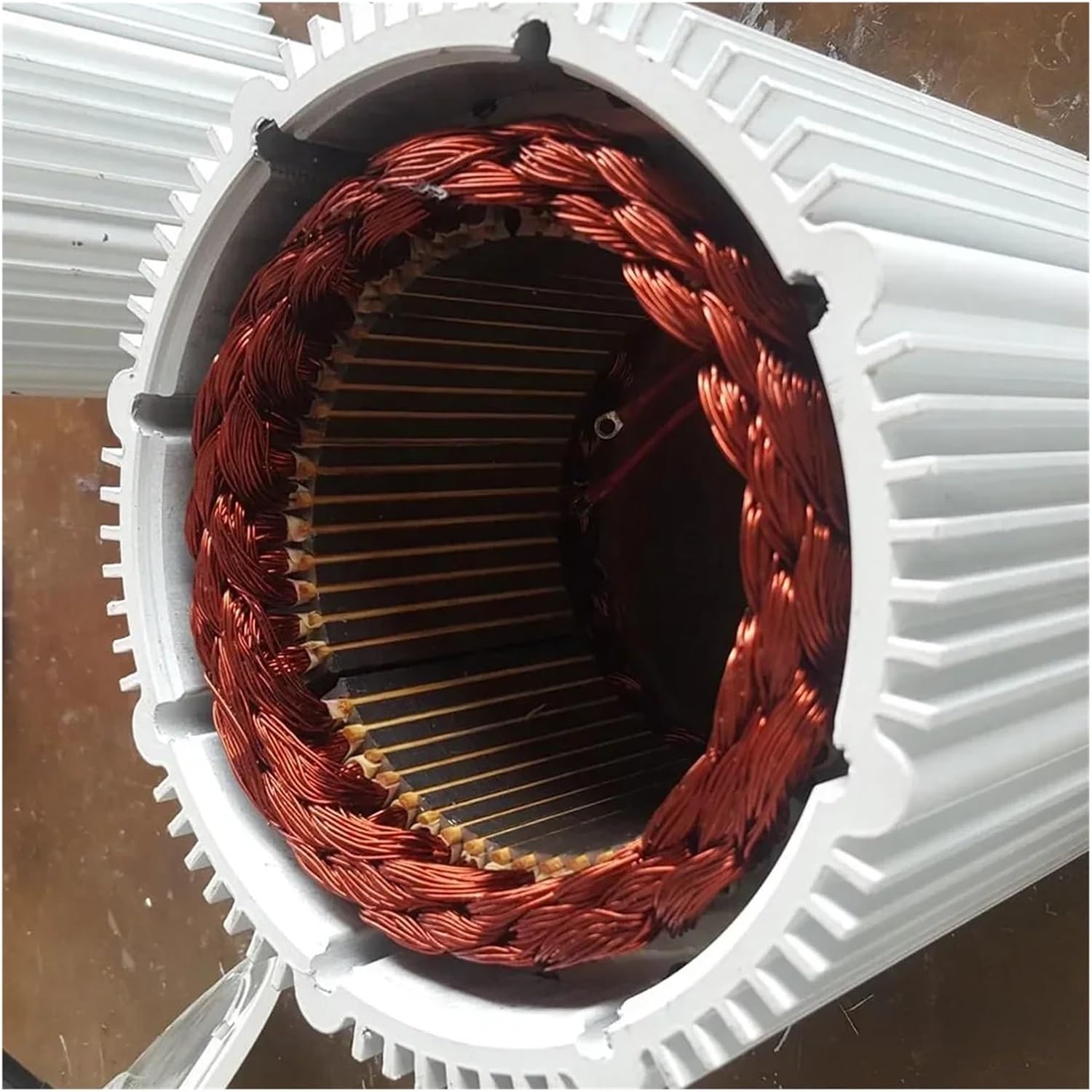Wind Turbines, High Efficiency 20KW 24V 48V 96V Electric Low RPM 3 Phases AC Permanent Magnet Alternator Turbine Motor with Base(Direct Shaft_48V_25KW)