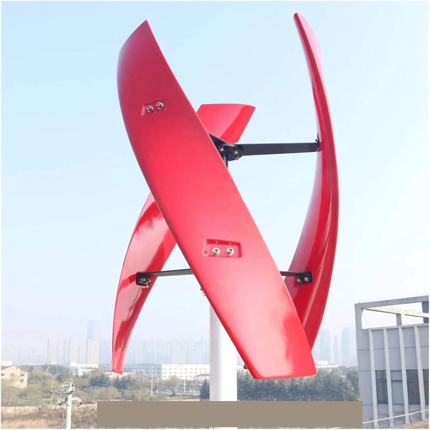 Wind Turbines, Wind Power Turbine nerator 10KW 12V 24V 48V Home 10000W Vertical Axis Free Energry Alternator Windmill(White,48V_10KW)