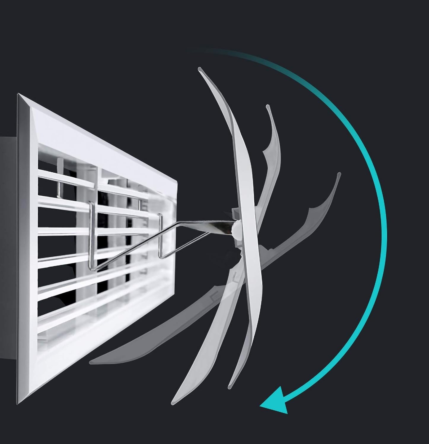 Air conditioner windshield Side Air Conditioner Windshield to Avoid Direct Cold Wind, Air Outlet Wind Deflector, Wind Direction Deflector, Suitable for Home/office