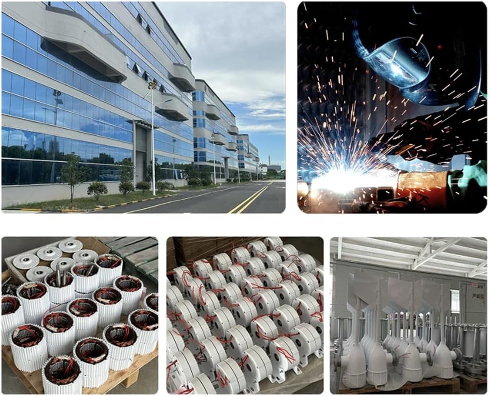 48v,16000W Low Speed Permanent Magnet Generator, Free Energy Gearless Generator Motor DIY for Wind Turbine Water Turbine(12V 24V 48V)