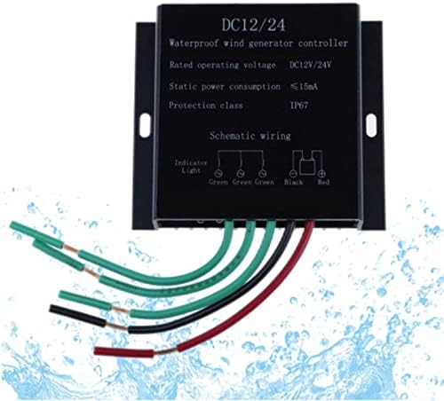 3000W MPPT Wind Charge Controller, Waterproof 12V-48V DC for Wind Turbine Generator, Ideal for 0-3000W Systems, Efficient Renewable Energy Solution