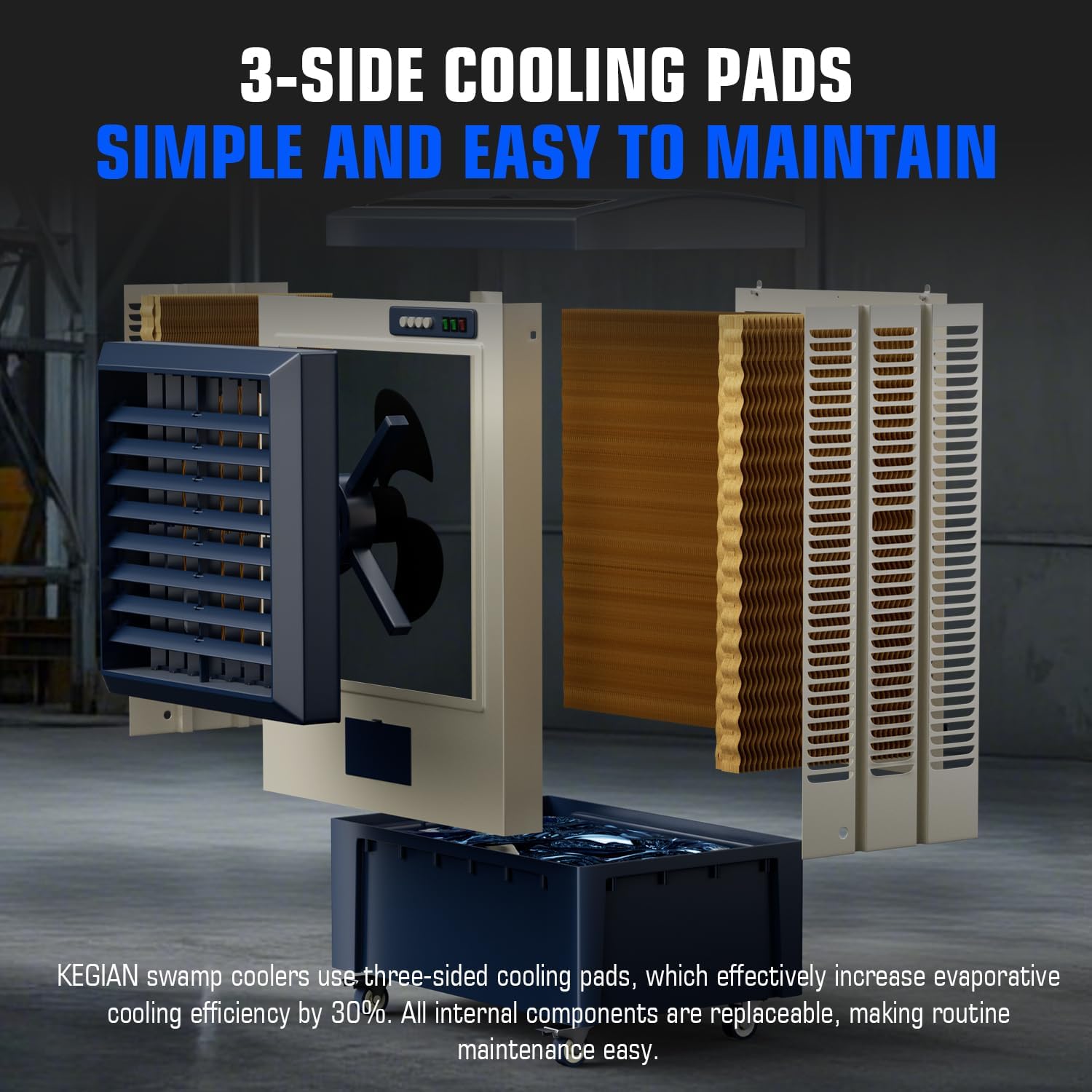 6500CFM Swamp Cooler, 48