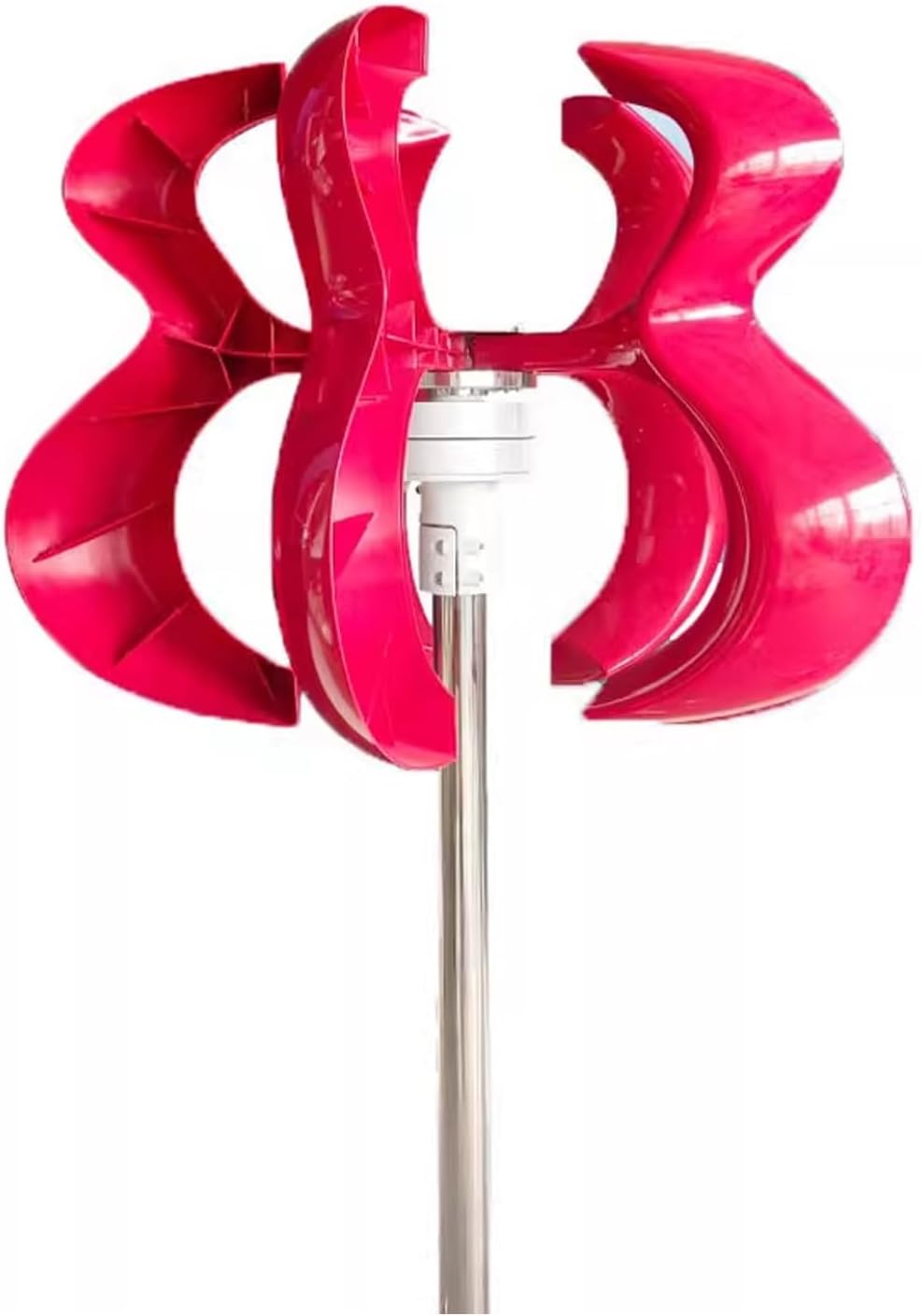 Wind Turbines Generator Kit 12V 24V Vertical Wind Turbines DC Generator Wind Turbines Kit for Home with 5 Blades Home Wind Turbines with Controller for Boats Used(600W 12V)