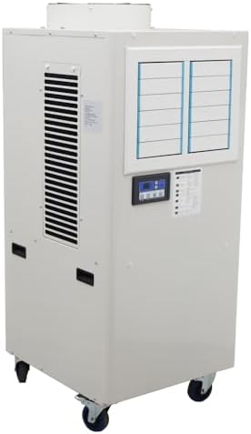 Industrial Portable Air Conditioner with Wheels 14L Large Tank Commercial Spot Cooler Ideal for Hospitals Workshops Outdoor Events 220V 1820W