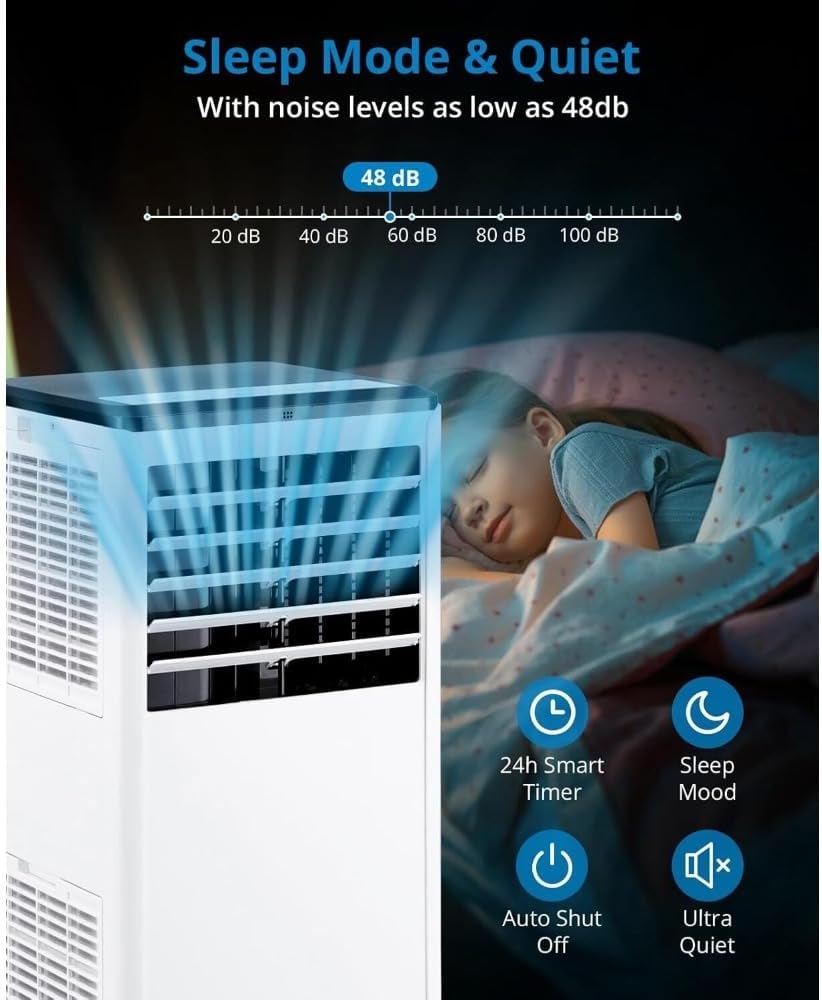 Portable Air Conditioners Portable AC Unit 4-in-1 Function 350 Sq.Ft