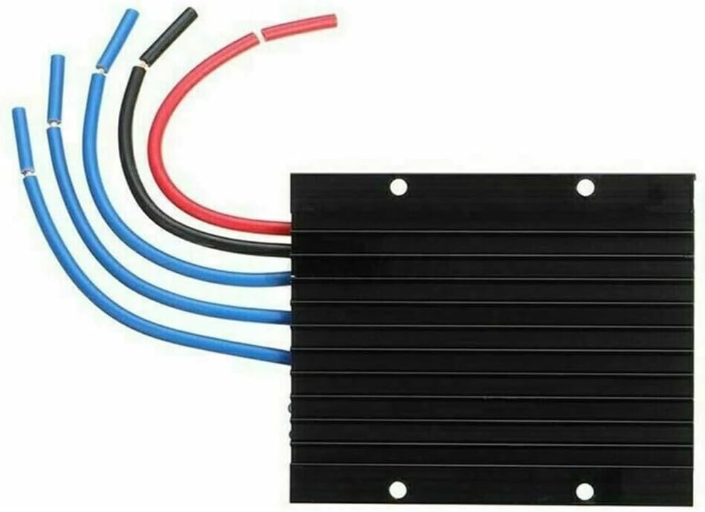 12V,HYZHANHONG 2000W 12V/24V Automatic Wind Turbine Controller,IP67 Battery Charge Controller Regulator for Solar Street Lamp Courtyard Lamp