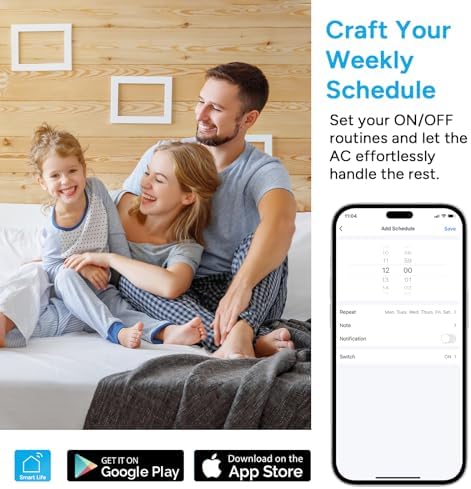 DR.PREPARE 8,000 BTU Portable Air Conditioner with WiFi Enabled, Cooling, Dehumidifier, Fan & Sleep Modes 4-in-1 Portable AC w/Remote Control & 67'' Window Kit, Cools Up To 350 sq. ft, 1-24H Timers