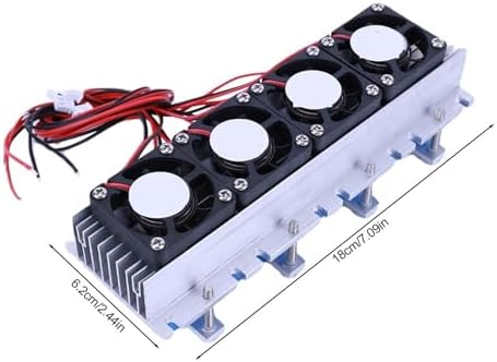 288W Air Conditioner Cooling System DC 12V 30A Thermoelectric Refrigeration Cooler Semiconductor DIY Kit Lucky