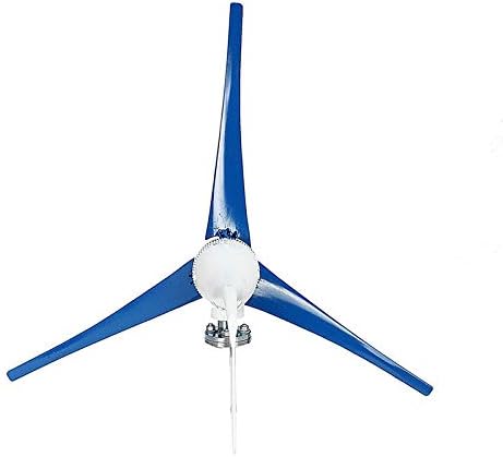 SISHUINIANHUA Wind Turbines Generator 800W 12V/24V Horizontal 3 Blades Wind Power Generator Controller Wind Generator Energy Turbines Charging,12v