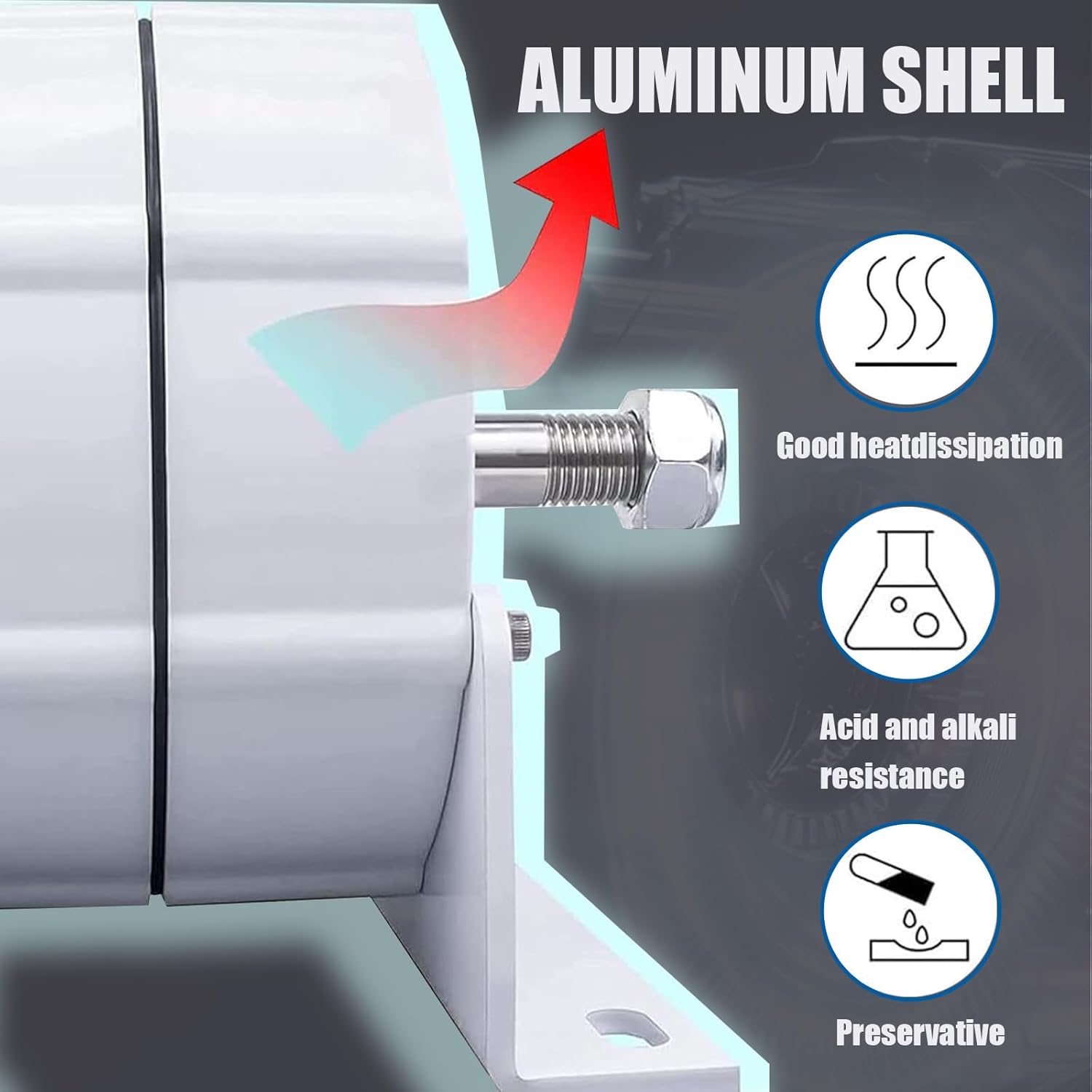 600r/m 600W 12V/24V/48V Permanent Magnet Generator AC Alternator,Brushless Design eliminates wear and Tear, for Vertical or Horizontal Wind Turbine 600W Wind Generator 48V