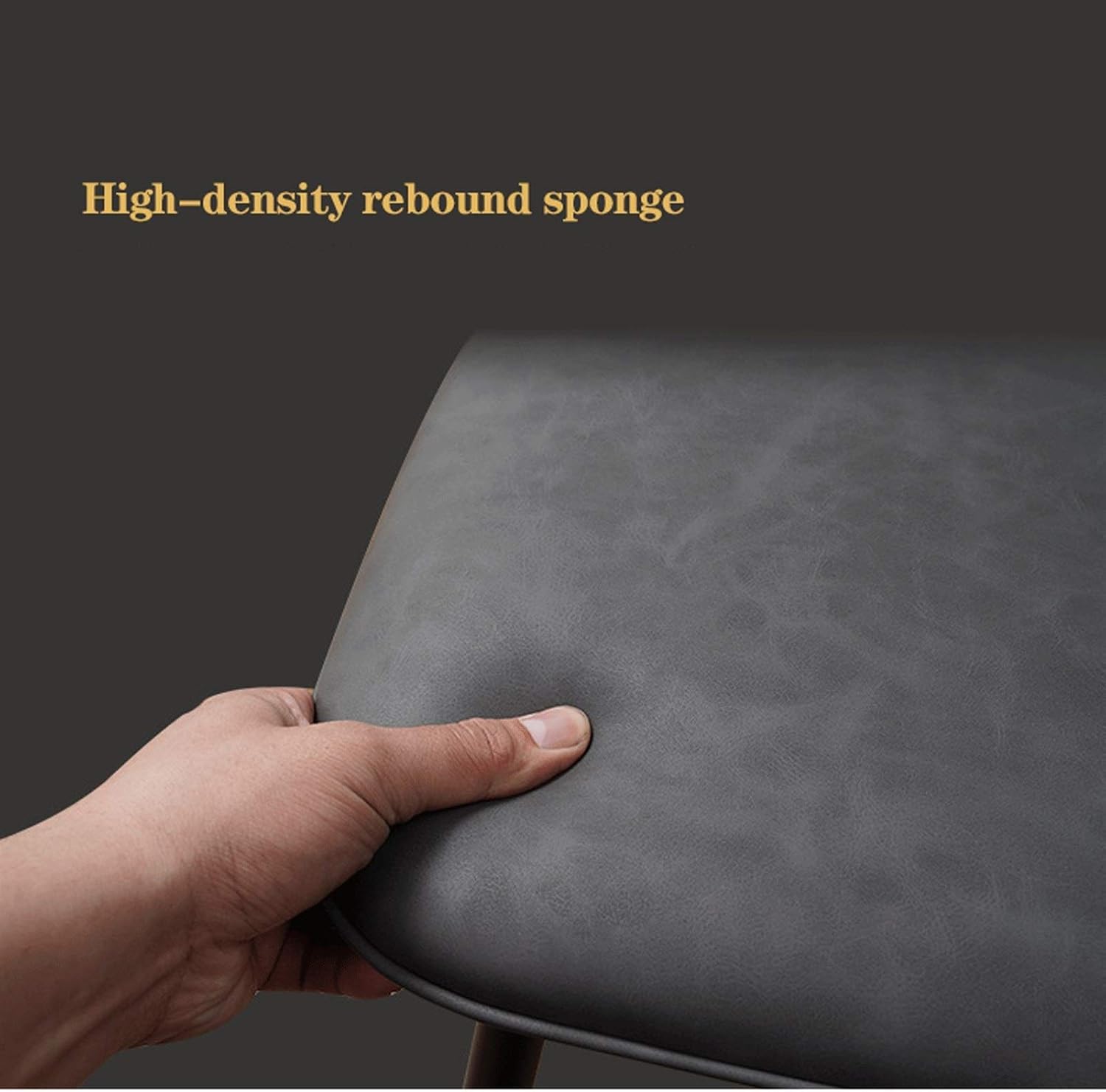 Modern Kitchen Dining Room Chairs Faux Matte Suede Leather Dining Chairs for Living Room Terrace Office Kitchen Lounging (Color : Beige)